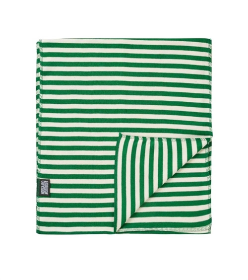 NØRGAARD PAA STRØGET NPS SCARF INTERLOCK GREEN/ECRU